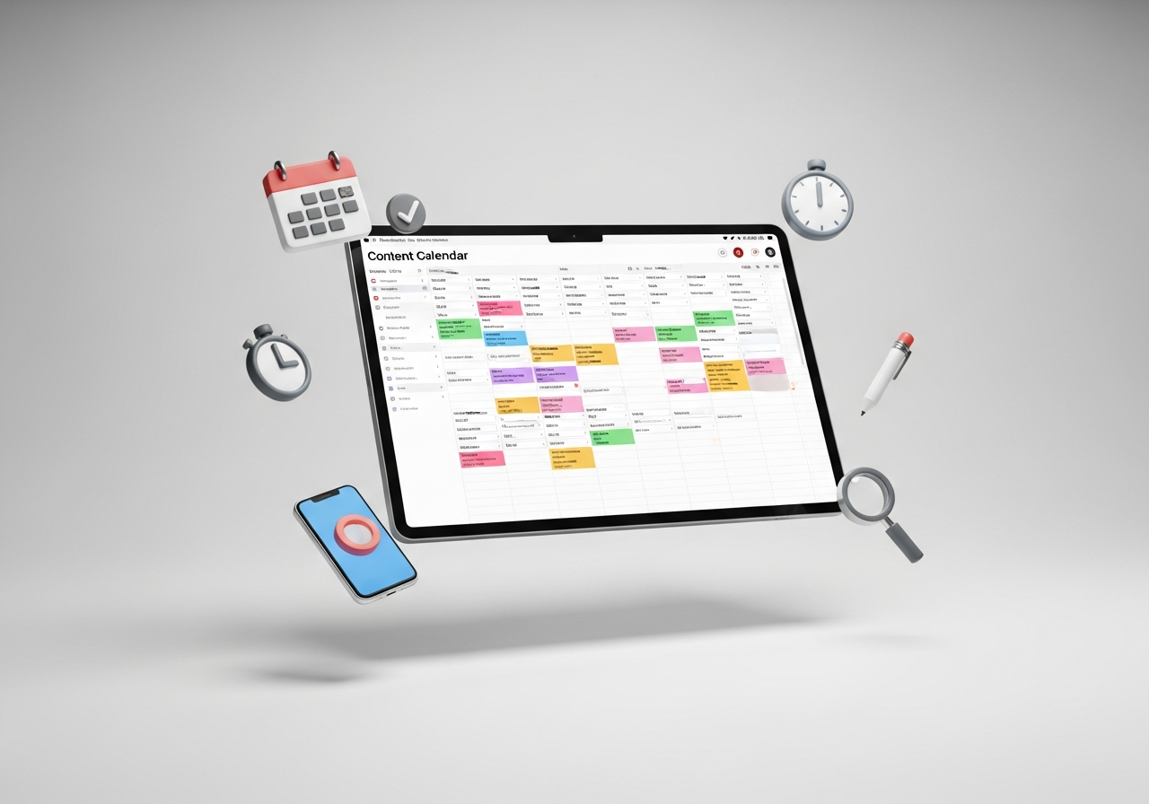 Content Calendar Template